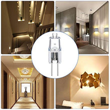 Carica l'immagine nel visualizzatore di Gallery, Vicloon G4 Lampadine Luce, Lampada Alogena, 20W Luce Calda, 10pcs 20w