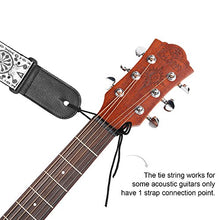 Carica l'immagine nel visualizzatore di Gallery, Anwenk - Tracolla per chitarra acustica chitarra, basso elettrico, con Black - Ilgrandebazar