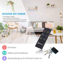 Carica l'immagine nel visualizzatore di Gallery, Key Finder, EIVOTOR Localizzatore Chiavi Wireless Cerca con 6 Ricevitore RF...