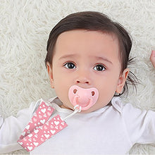 Carica l'immagine nel visualizzatore di Gallery, Ciuccio Clip Baby, Catena Clips in Plastica Infantile, Clipe Ragazze - Ilgrandebazar