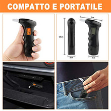 Carica l'immagine nel visualizzatore di Gallery, JTENG Etilometro Portatile,Test dell'alcool Portatile Digitale Professionale... - Ilgrandebazar
