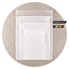 Carica l'immagine nel visualizzatore di Gallery, HVDHYY Sacchetti Trasparenti Zip Borsa Viaggio 35*45 CM(13.77"*17.71")20PCS