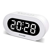 Carica l'immagine nel visualizzatore di Gallery, Reacher LED Sveglia Digitale da Comodino con Funzione Snooze, Dimmer di... - Ilgrandebazar