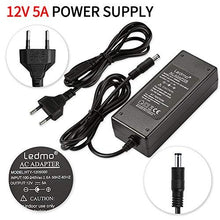 Carica l'immagine nel visualizzatore di Gallery, LEDMO Alimentatore 12V 5A Trasformatore 12v 5a 60w