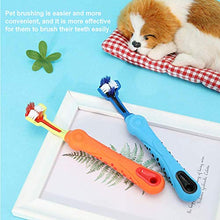 Carica l'immagine nel visualizzatore di Gallery, Spazzolino da Denti per Cani, INTVN 5 Pezzi Pet Professionale Pet...