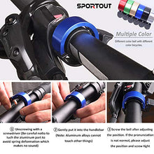 Carica l'immagine nel visualizzatore di Gallery, Sportout - Mini Campanello per Bicicletta, in Lega di Alluminio, con Nero