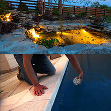 Carica l'immagine nel visualizzatore di Gallery, luci per piscina fuori terra fontana da giardino accessori 4 confezioni