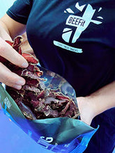 Carica l'immagine nel visualizzatore di Gallery, BEEFit Snacks Carne Secca Gourmet, Biltong, Succulento BBQ, Alto contenuto...