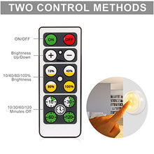 Carica l'immagine nel visualizzatore di Gallery, 6 Pezzi Luce Notturna LED, Foonii Luci Armadio e 2 Telecomando e 6pcs... - Ilgrandebazar