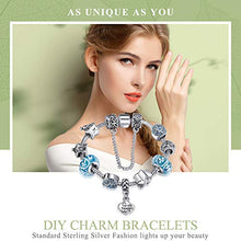 Carica l'immagine nel visualizzatore di Gallery, Qings Bracciali Charm e Ciondoli Placcato Argento per Donna, Bambine e...
