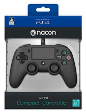 Carica l'immagine nel visualizzatore di Gallery, Nacon Compact Controller, Nero - PlayStation 4
