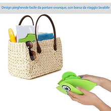 Carica l'immagine nel visualizzatore di Gallery, Riduttore WC per bambini Viaggia portatile Pieghevole Riutilizzabili verde - Ilgrandebazar
