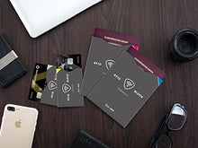Carica l'immagine nel visualizzatore di Gallery, Blocco RFID | Custodia Protettiva NFC Antistrappo [12+2 pezzi] | Carte di...