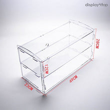 Carica l'immagine nel visualizzatore di Gallery, Display4top - Espositore per pasticceria in acrilico torte, 2 ripiani - Ilgrandebazar