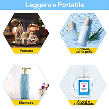Carica l'immagine nel visualizzatore di Gallery, 8 * 100ML Fenvella Flaconi Vuoti 100ml Trasparente Plastic Bottiglia a...