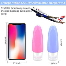Carica l'immagine nel visualizzatore di Gallery, BKSTONE da Viaggio in Silicone per Shampoo, Bagnoschiuma liquidi, lozione e... - Ilgrandebazar