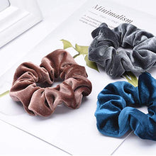 Carica l'immagine nel visualizzatore di Gallery, Sinwind 20 pcs elastici per capelli Elastici in velluto Capelli...