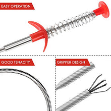 Carica l'immagine nel visualizzatore di Gallery, Senhai 7 Confezione Drain Snake, 20 Pollici di Scarico dei Capelli Clog... - Ilgrandebazar