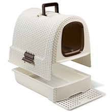 Carica l'immagine nel visualizzatore di Gallery, Curver Lettiera per Gatto, Bianco , 51 x 39 x 39 cm