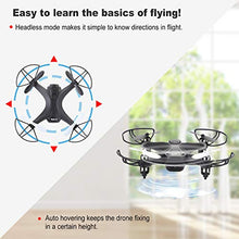 Carica l'immagine nel visualizzatore di Gallery, tech rc Mini Drone con HD Telecamera Due Batterie Funzione di...