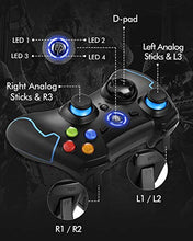 Carica l'immagine nel visualizzatore di Gallery, 2.4G Wireless Controller da Gioco, Supporta PC (Windows XP / 7/8 / 8.1 / 10)...