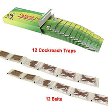 Carica l'immagine nel visualizzatore di Gallery, Kimimara Cockroach Trappole, 12 Pcs Trappole per scarafaggi con Bait... - Ilgrandebazar