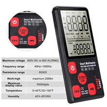 Carica l'immagine nel visualizzatore di Gallery, Multimetro Digitale Tester, Portatile Display LCD Volt Automatico Frequenza... - Ilgrandebazar