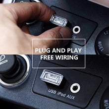 Carica l'immagine nel visualizzatore di Gallery, 7 Pezzi Usb Luci a Led per Auto Monocromatica, Collegato 5V Mini per...
