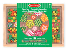 Carica l'immagine nel visualizzatore di Gallery, Melissa &amp; Doug - Potere Ai Fiori Set di Perline in Legno, Multicolore - Ilgrandebazar