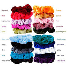 Carica l'immagine nel visualizzatore di Gallery, Sinwind 20 pcs elastici per capelli Elastici in velluto Capelli...