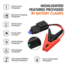 Carica l'immagine nel visualizzatore di Gallery, Suaoki U28 2000A Picco Avviatore di Emergenza Auto, con USB, Torcia a LED - Ilgrandebazar