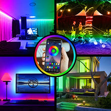 Carica l'immagine nel visualizzatore di Gallery, 20M Bluetooth Striscia LED RGB 5050 600LEDs, 40 Tasti Telecomando,...