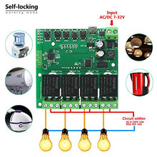 Carica l'immagine nel visualizzatore di Gallery, Newgoal Modulo relè Smart Switch WiFi a 4 canali, TUYA/App Life Dc4-ty