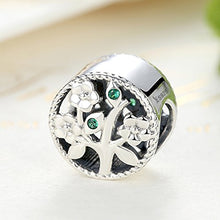Carica l'immagine nel visualizzatore di Gallery, Charm con Albero della Vita in argento Sterling 925 compatibile con... - Ilgrandebazar