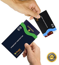 Carica l'immagine nel visualizzatore di Gallery, RFID Porta documenti, Set di 15 con codice a colori | 12x Custodie Allegro