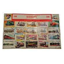 Carica l'immagine nel visualizzatore di Gallery, Worldwide Railway Transport Trains Locomotive Stamp Collection – 100...