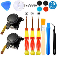 Carica l'immagine nel visualizzatore di Gallery, JoyCon Switch 3D sinistra destra bilanciere analogico sensore joystick fori...