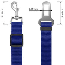 Carica l'immagine nel visualizzatore di Gallery, 4 pezzi regolabile Pet Dog Cat cintura, Yucool sicurezza porta veicolo auto... - Ilgrandebazar
