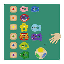 Carica l'immagine nel visualizzatore di Gallery, Legno Gioco di Pesca Giocattolo Educativo Magnetico con Ocean Animale...