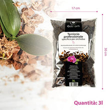 Carica l'immagine nel visualizzatore di Gallery, GebEarth - Terriccio per Orchidee, Substrato per Orchidee da 3 litri【 Terriccio Professionale per tutte le Orchidee 】