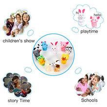 Carica l'immagine nel visualizzatore di Gallery, Acekid 10pcs Morbidi Pupazzi Animali da Dito con Set Baby Story... - Ilgrandebazar