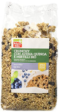 Carica l'immagine nel visualizzatore di Gallery, La Finestra Sul Cielo Crunchy con Avena Quinoa e Mirtilli Bio - 375 g