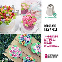 Carica l'immagine nel visualizzatore di Gallery, CukkiCakes Beccucci Russi | Set Decorazione per Fiori di Medio 55 Pezzi - Ilgrandebazar