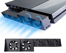 Carica l'immagine nel visualizzatore di Gallery, PS4 Ventola di raffreddamento - ElecGear Automatico Temperatura USB External...
