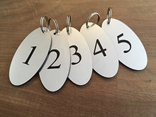 Carica l'immagine nel visualizzatore di Gallery, ORIGIN Portachiavi, Etichette per Chiavi, numerati da 1 a 5 –...