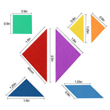 Carica l'immagine nel visualizzatore di Gallery, Coogam Tangram magnetici da Viaggio Tangrams Gioco Jigsaw Shapes... - Ilgrandebazar