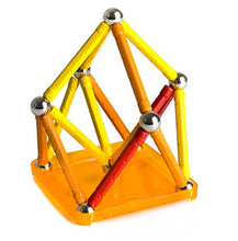 Carica l'immagine nel visualizzatore di Gallery, Geomag- Color Gioco di Costruzione con Sfere e 64 Pezzi, Multicolore