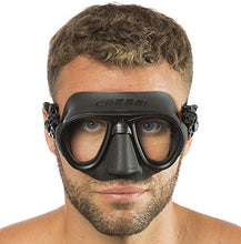 Carica l'immagine nel visualizzatore di Gallery, Cressi Calibro Maschera Subacquea con Dispositivo Antifog per Adulti, Nero