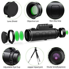 Carica l'immagine nel visualizzatore di Gallery, Telescopio Monoculare,50x60 HD BAK4 monocular telescope professionale...