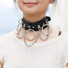 Carica l'immagine nel visualizzatore di Gallery, 1 Pezzo Trend PU Catena Clavicola,O-Ring Clavicola, Collana O-Ring... - Ilgrandebazar